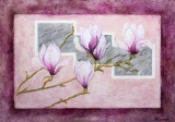 Magnolias 1 - Fleurs et Natures Mortes