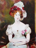 Une dame à Trianon - Portraits Féminins