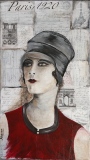 Femme, mode 4, années - Portraits Féminins